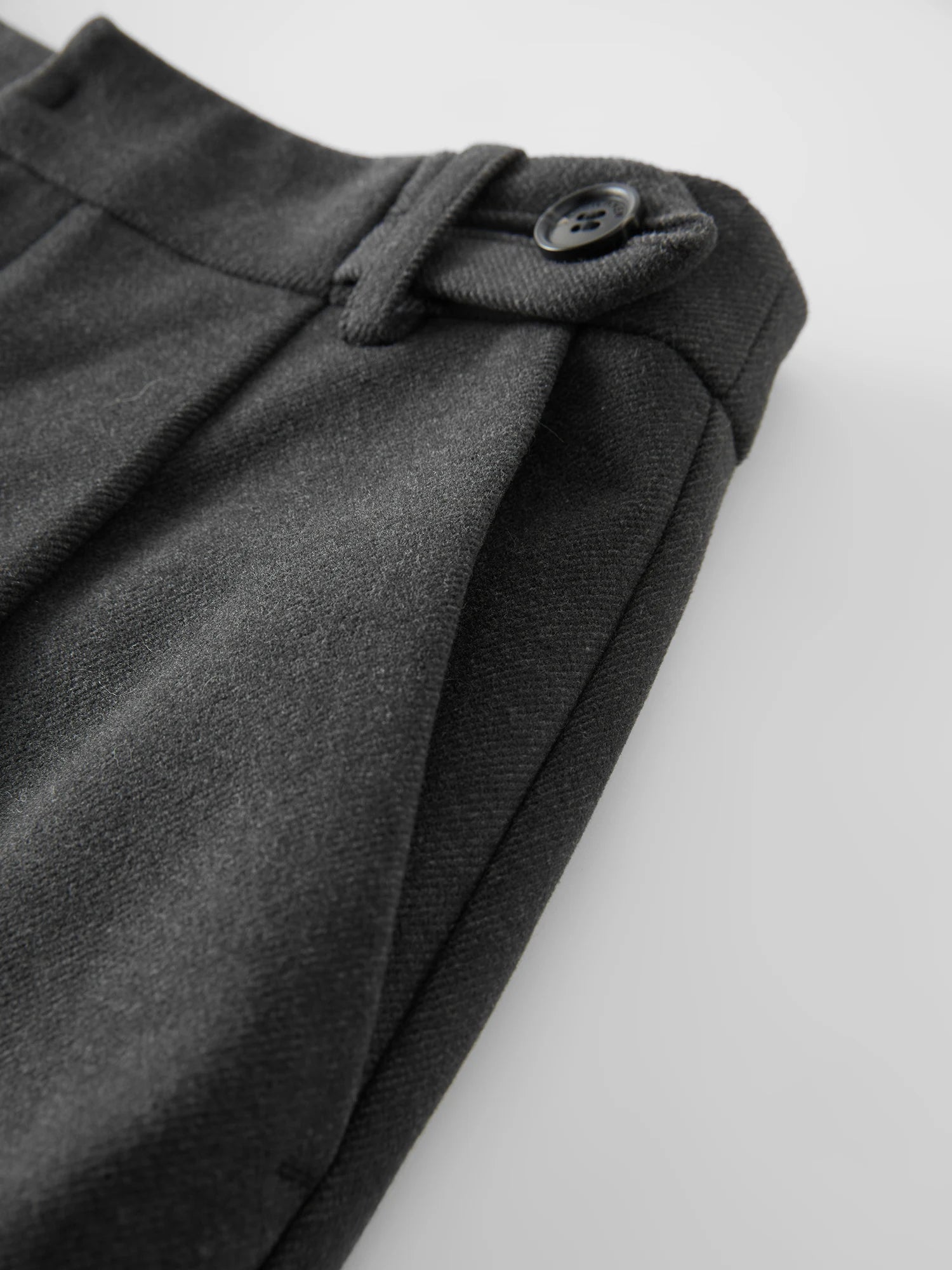 Refined High-Waist Tailored Trousers