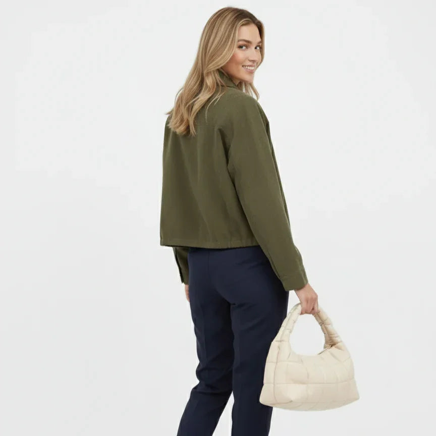 Vintage Oversize Bomber Jacket - Ellodia Edition