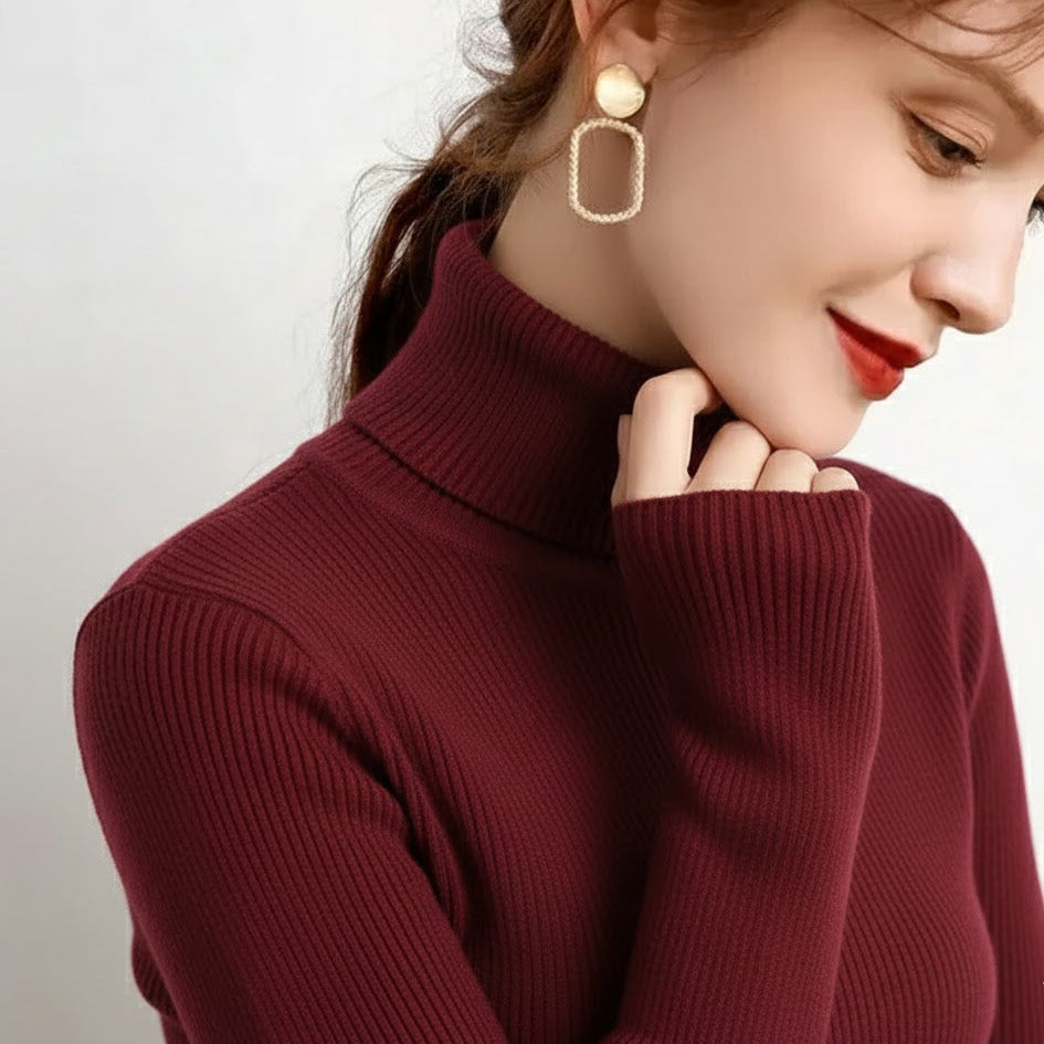 {Buy 1 Get 2} Ellodia Signature Cashmere-Touch Turtleneck